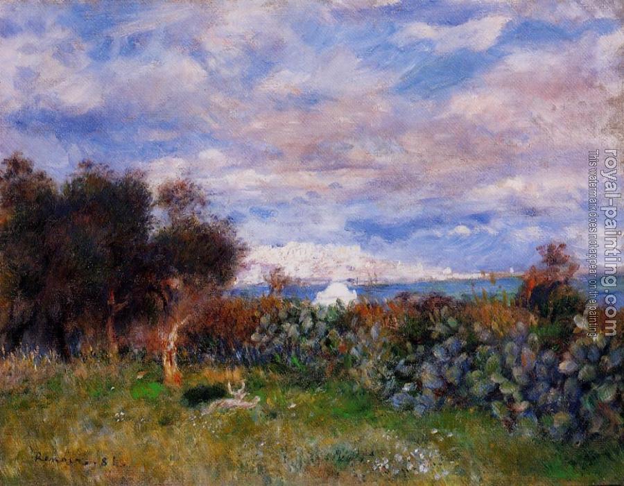 Pierre Auguste Renoir : The Bay of Algiers